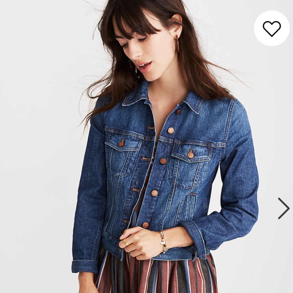 Madewell Shrunken Stretch Jean Jacket